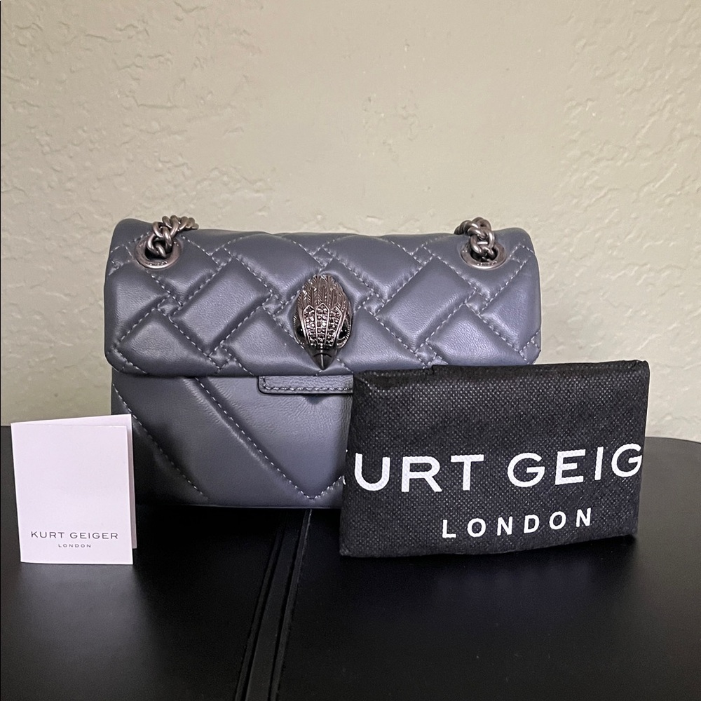 Kurt Geiger Mini Kensington Crossbody Bag
Dark Gray - Picture 6 of 6